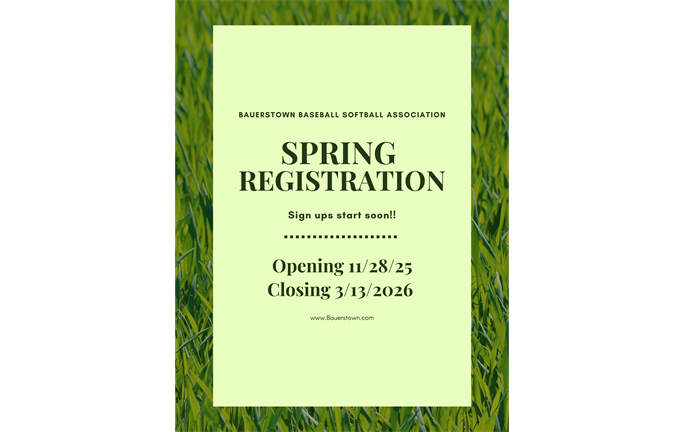 SPRING REGISTRATION