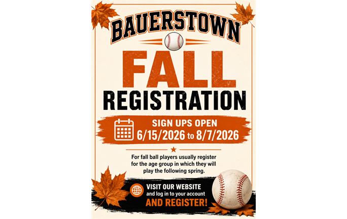 FALL REGISTRATION